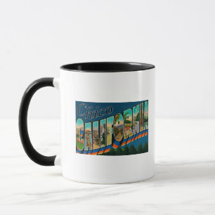 Chico, California - Large Letter Scenes Mug