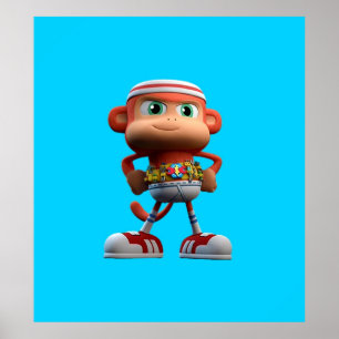 Chico friends bon bon poster