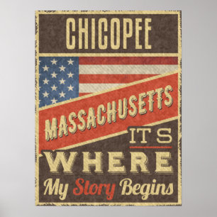 Chicopee Massachusetts Poster