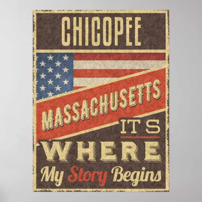Chicopee Massachusetts Poster (Front)