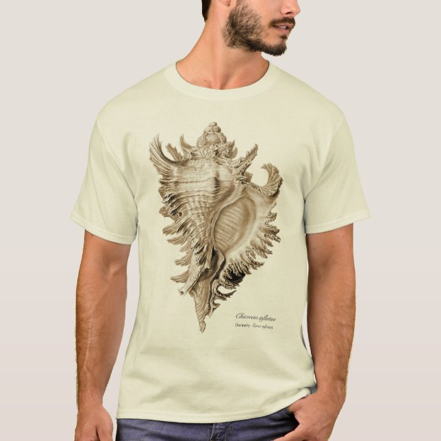 Chicoreus ramosus (Chicoreus inflatus). T-Shirt (Front)