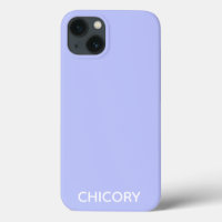 Chicory flower blue color name Case-Mate iPhone ca