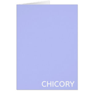 Chicory Flower blue colour name