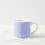 Chicory Flower blue colour name Espresso Cup<br><div class="desc">Chicory Flower blue colour name</div>