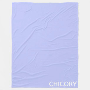 Chicory Flower blue colour name Fleece Blanket