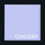 Chicory Flower blue colour name Magnet<br><div class="desc">Chicory Flower blue colour name</div>