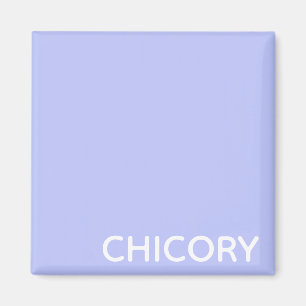 Chicory Flower blue colour name Magnet