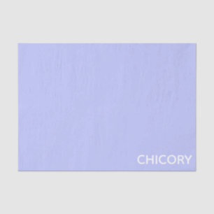 Chicory Flower blue colour name Tissue Paper