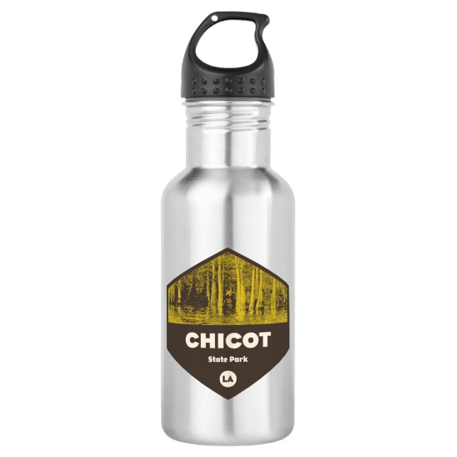Chicot State Park Louisiana 532 Ml Water Bottle (Front)