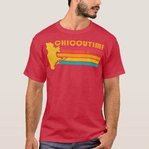 Chicoutimi Quebec Canada Vintage Distressed Souven T-Shirt