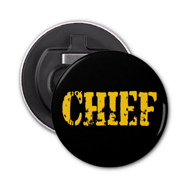 CHIEF BOTTLE OPENER (Front)