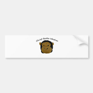 Chief Bottle Washer Bumper Sticker