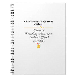 Chief Human Resources Officer Notebook