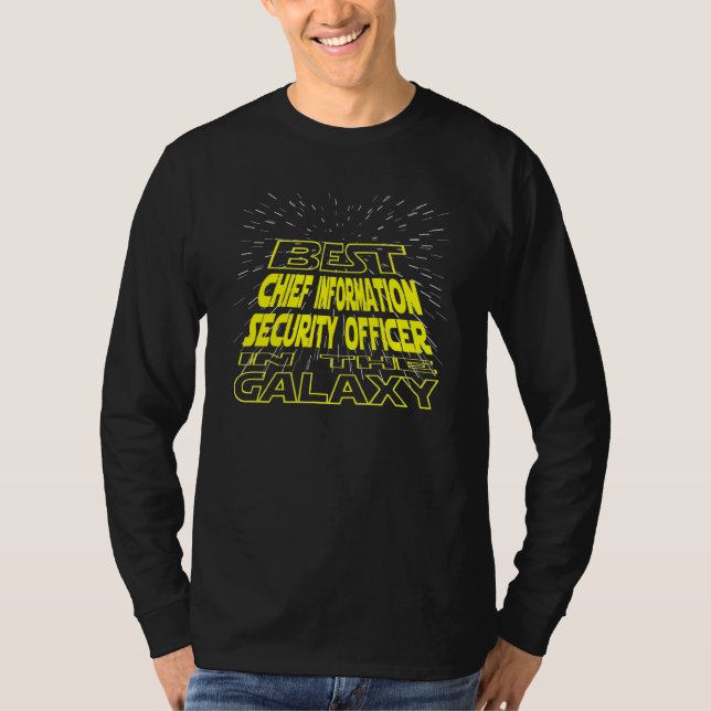 Chief Information Security Officer  Cool Galaxy Jo T-Shirt (Front)