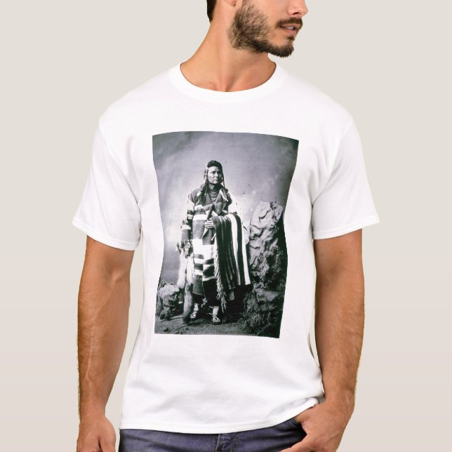 Chief Joseph (1840-1904) c.1880 (b/w photo) T-Shirt (Front)