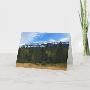 Chief Joseph Mountain, Oregon Card