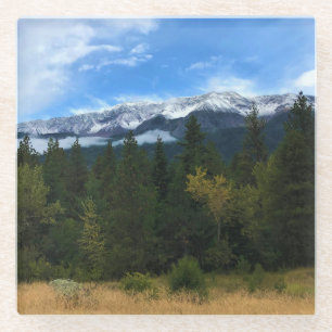 Chief Joseph Mountain, Oregon Glass Coaster