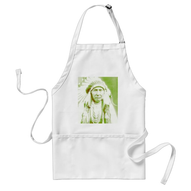 Chief Joseph Native American Leader Standard Apron (Front)