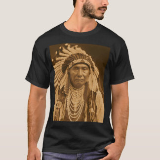 Chief Joseph Photograph By Edward Curtis T-Shirt
