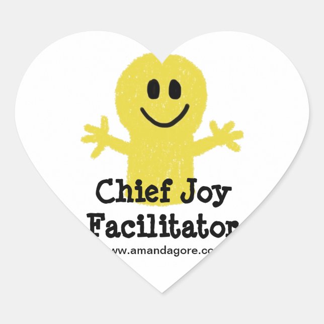 Chief Joy Facilitator Stickers (Front)