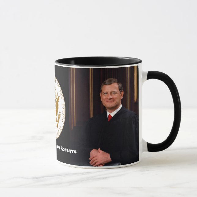 Chief Justice John G. Roberts - U.S. Supreme Court Mug (Right)