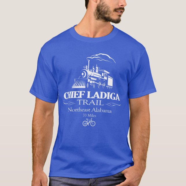 Chief Ladiga Trail (RT) T-Shirt (Front)