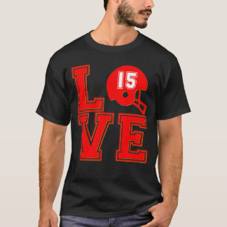 Chief Love Kansas City Football Pyjamas T-Shirt