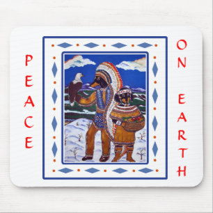 Chief & Maiden Dachshund Mouse Pad