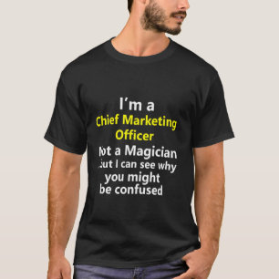 Chief Marketing Officer CMO Job Title Career Xmas T-Shirt