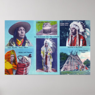 Chief Multnomah, Capt. Som-Kin Poster