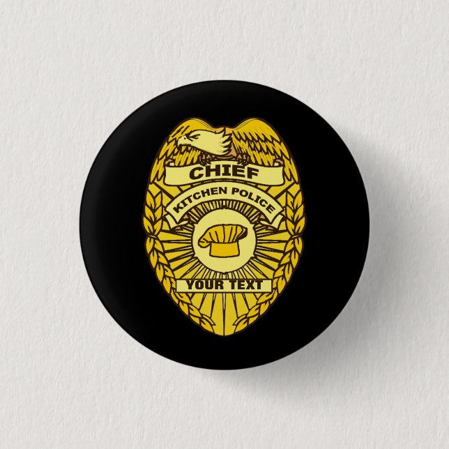 Chief Of Kitchen Police Badge (Front)