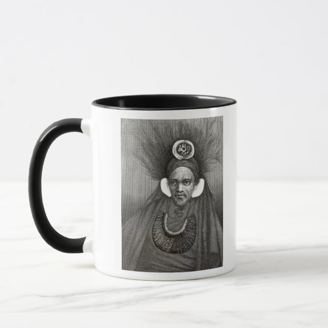 Chief of St.Christina, illustration from Mug (Left)