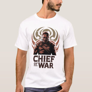 Chief of War T-Shirt   Tribal Warrior Design   Bol
