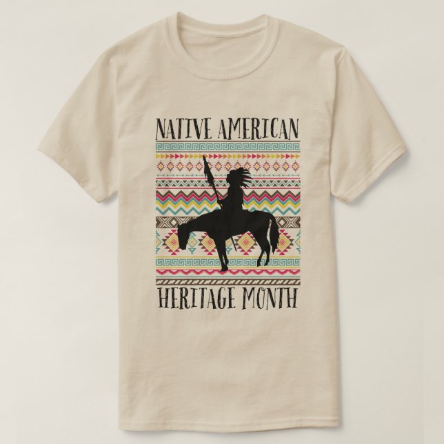 Chief on Horseback T-Shirt (Design Front)