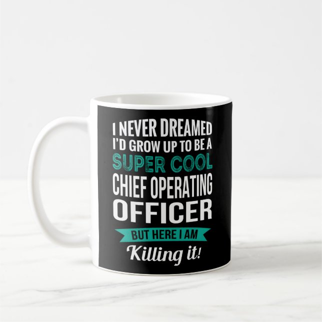 Chief Operating Officer Appreciation Coffee Mug (Left)