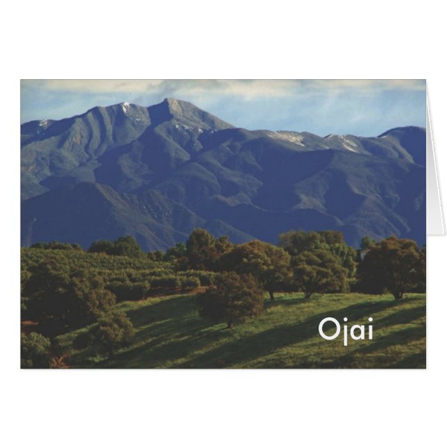 Chief Peak, Ojai (Front Horizontal)