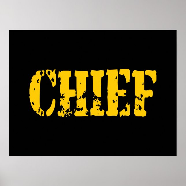CHIEF POSTER (Front)