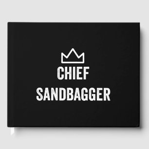 Chief Sandbagger Golf Meme Bjj Chess Sandbag Guest Book