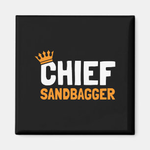 Chief Sandbagger Golf - Uni-adults Magnet