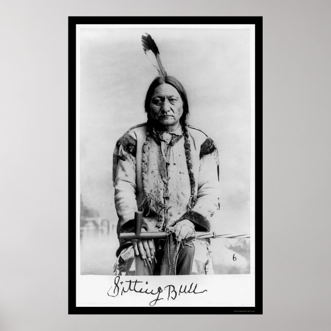 Chief Sitting Bull 1889 Poster (Front)