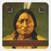 Chief Sitting Bull Tribal Native American Lakota