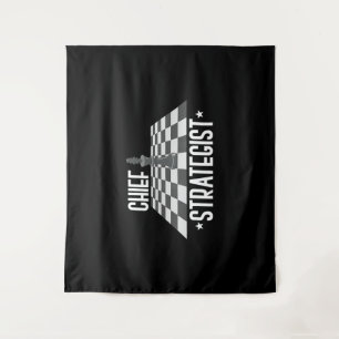 Chief Strategist Chess   I Always Win This Game Tapestry