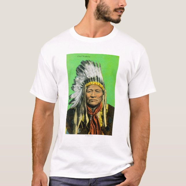Chief Washakie Portrait T-Shirt (Front)