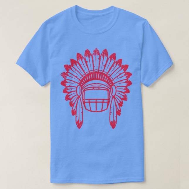 Chiefs Headdress Gold T-Shirt (Design Front)