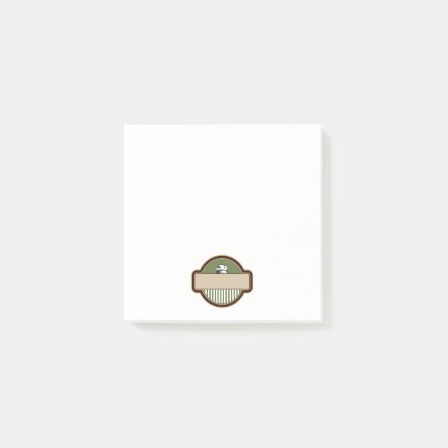 Chiefs Label Post-it Notes (Front)