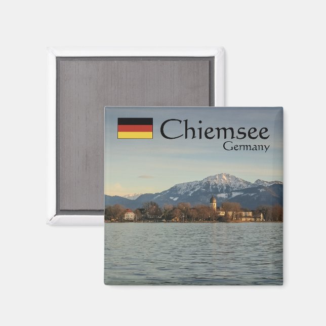 Chiemsee Germany Souvenir Magnet (Front/Back)