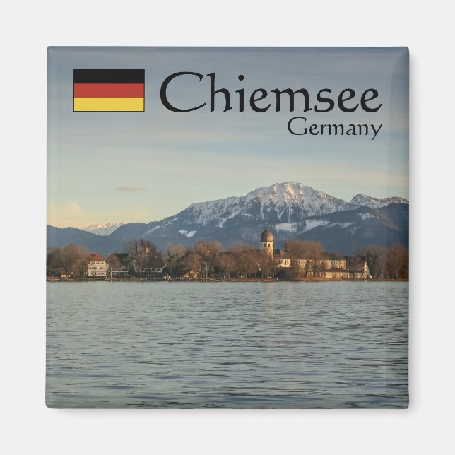 Chiemsee Germany Souvenir Magnet (Front)