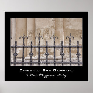 Chiesa di San Gennaro, Praiano, Amalfi Coast Poster