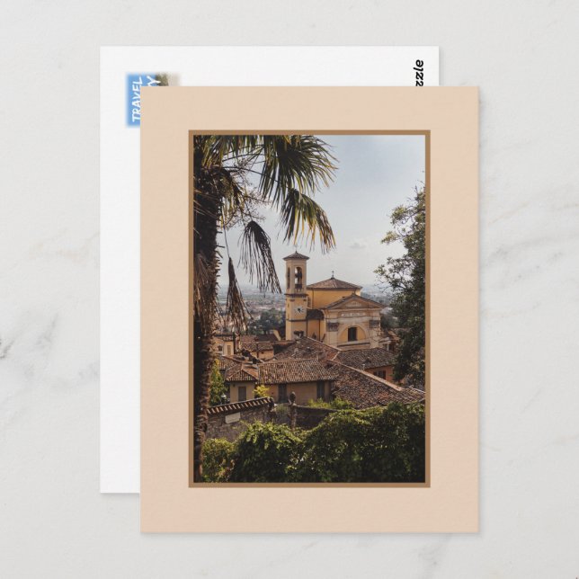 Chiesa di Santa Grata Inter Vites, Bergamo, Italy Postcard (Front/Back)