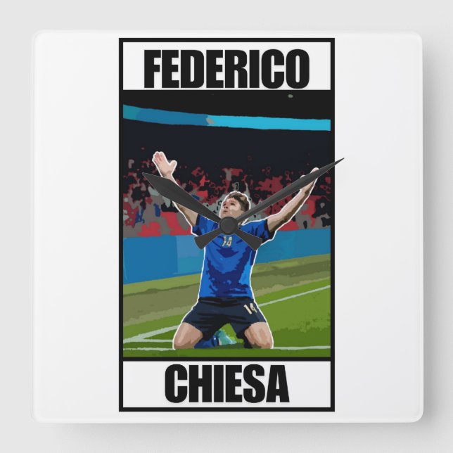 Chiesa Square Wall Clock (Front)